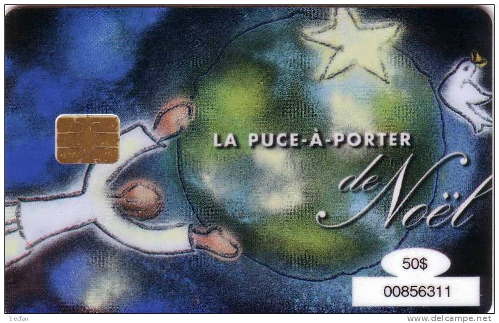 CANADA CHIP CARD NOEL CHRISTMAS WEIHNACHTEN 50$ SUPERBE RARE - Kanada