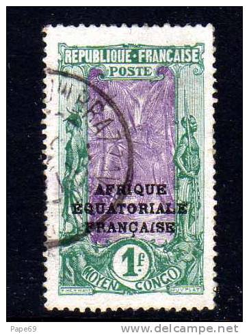 Congo N° 86  O   1 F.  Bon Centage, Oblitération Faible, Sinon TB - Other & Unclassified
