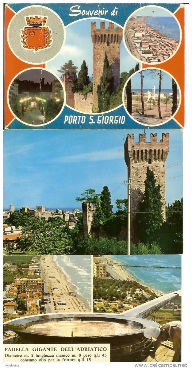 Porto S. Giorgio (Fermo): Lotto 4 Cartoline Anni ´60-´70 - Fermo