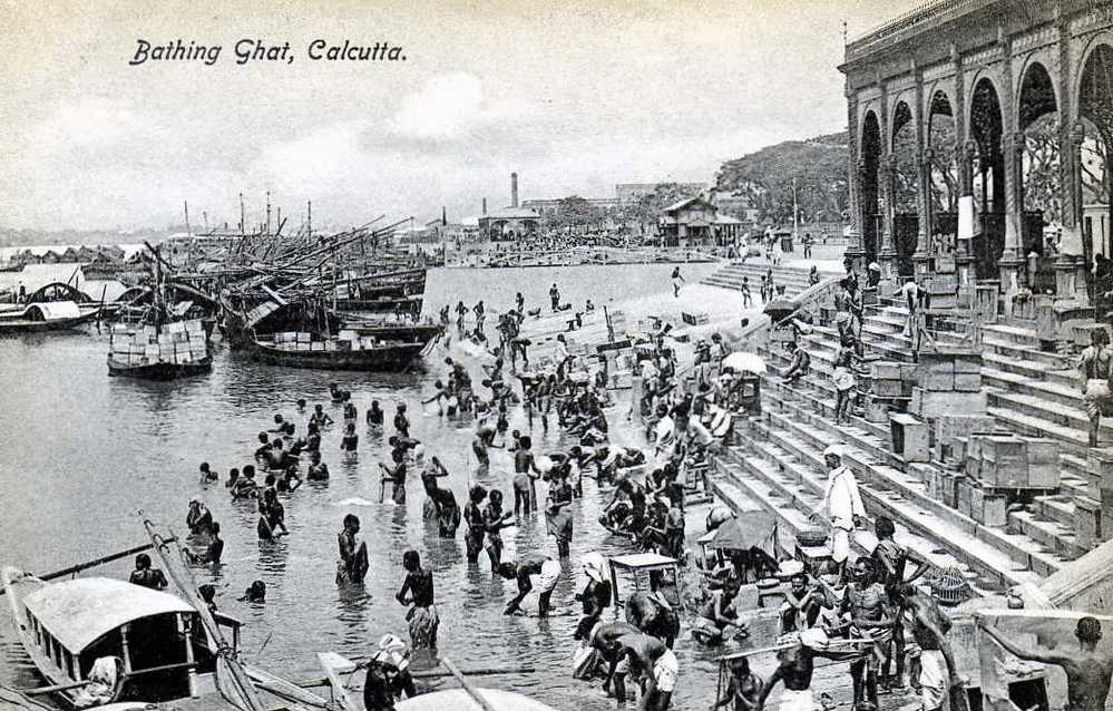 BATHING GHAT CALCUTTA - Inde