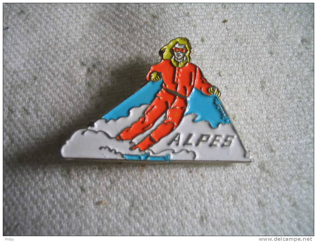 Pin´s Ski ALPES - Sports D'hiver