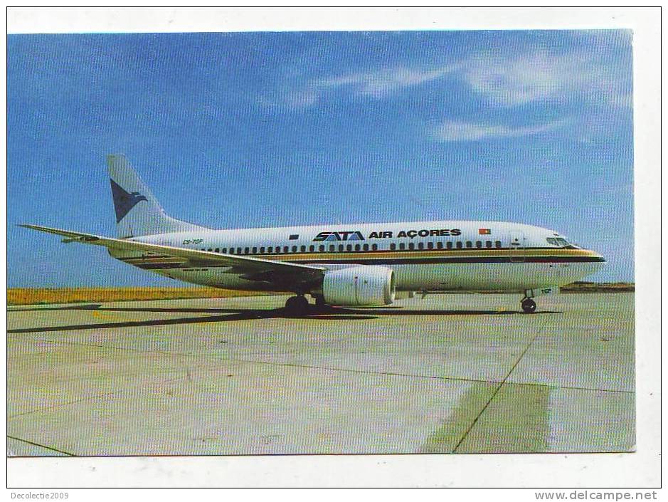 Zs3429 Aviation Airplane Aircraft Air Acores Boeing 737/300 Not Used Perfect Shape - 1946-....: Era Moderna