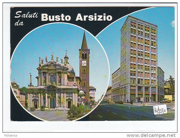 PO9510# BUSTO ARSIZIO - Vedutine Con Cassa Di Risparmio Delle Province Lombarde  VG 1986 - Busto Arsizio