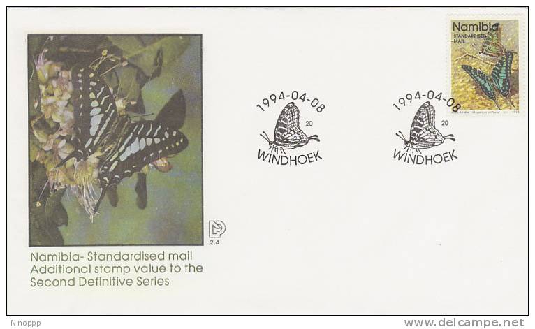 Namibia-1994 Graphium Antheus Butterfly FDC - Namibie (1990- ...)