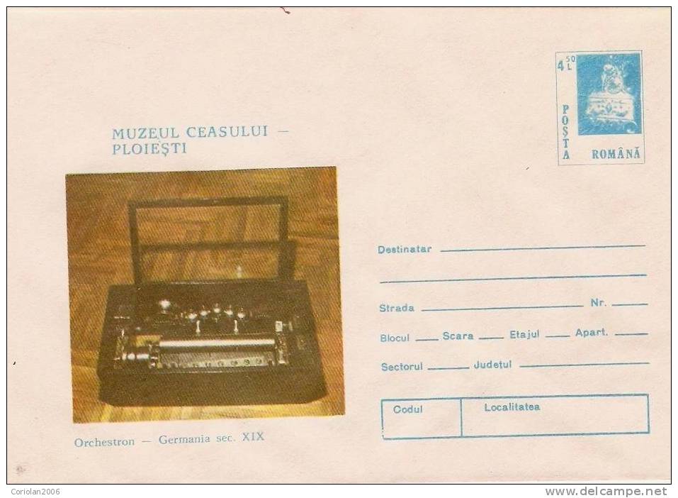 Romania / Postal Stationery / CLOCK MUSEUM - PLOIESTI - Horloges