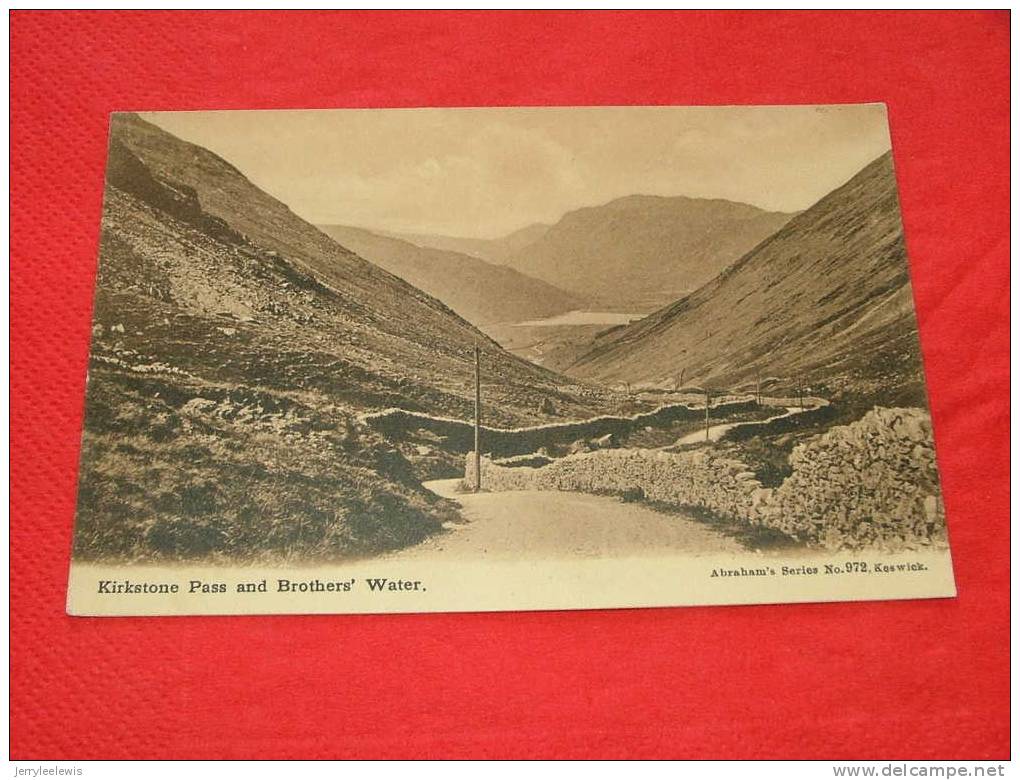 Kirkstone Pass And Brother´s Water - Autres & Non Classés