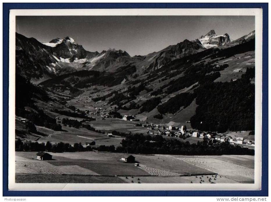 Elm Mit Hausstock, Leiterberg Und Kärpfstock. Glarus - Elm