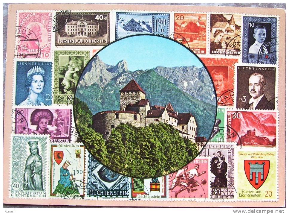 CP De VADUZ " Schloss Vaduz , Residenz Des Regeirenden Fürsten Von Liechtenstein " . - Liechtenstein