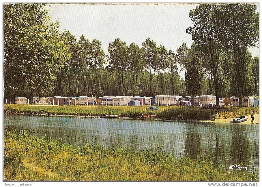 CP Bray Sur Seine Le Camping  77 Seine Et Marne - Bray Sur Seine