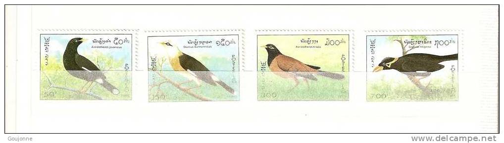 LAOS  Les Oiseaux 1169 1172** - Spechten En Klimvogels