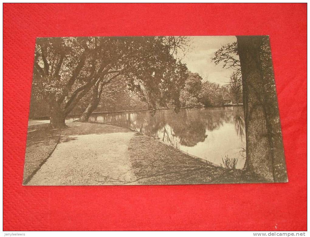 Oxford  -  Worcester College, The Lake  -  ( 2scans ) - Oxford