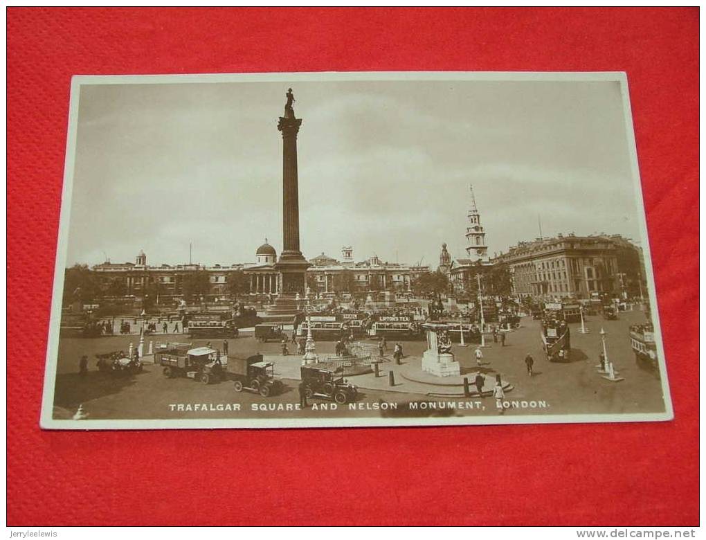 London - Trafalgar Square And Nelson Monument - Trafalgar Square