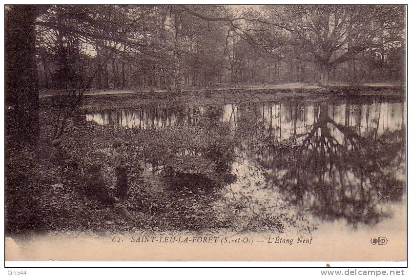 SAINT LEU LA FORET.ETANG NEUF. - Saint Leu La Foret