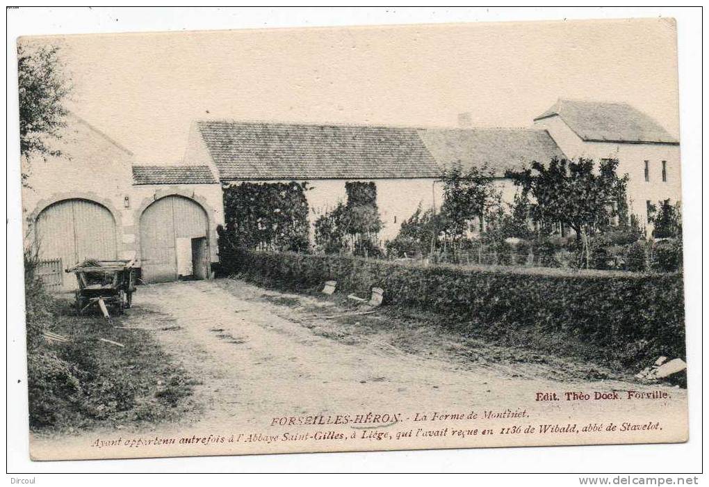 15898  -   Forseilles-Héron  La  Ferme  De  Montinet - Héron