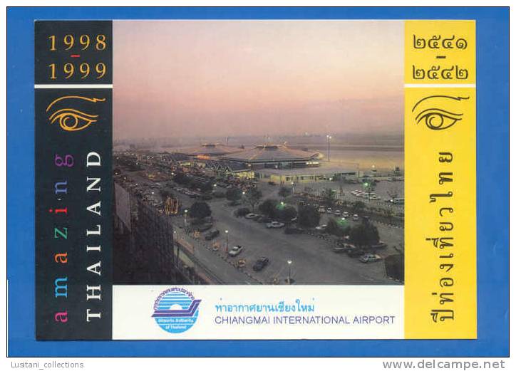 Carte Postale Postcard THAILAND CHIANGMAI AIRPORT Airports ASIA - Aerodromi