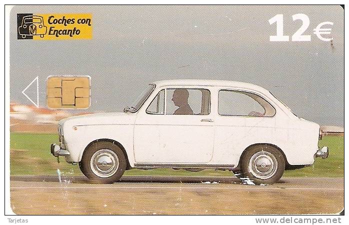 TARJETA DE ESPAÑA DEL COCHE 850   (un Poco Rozada) - Basisausgaben