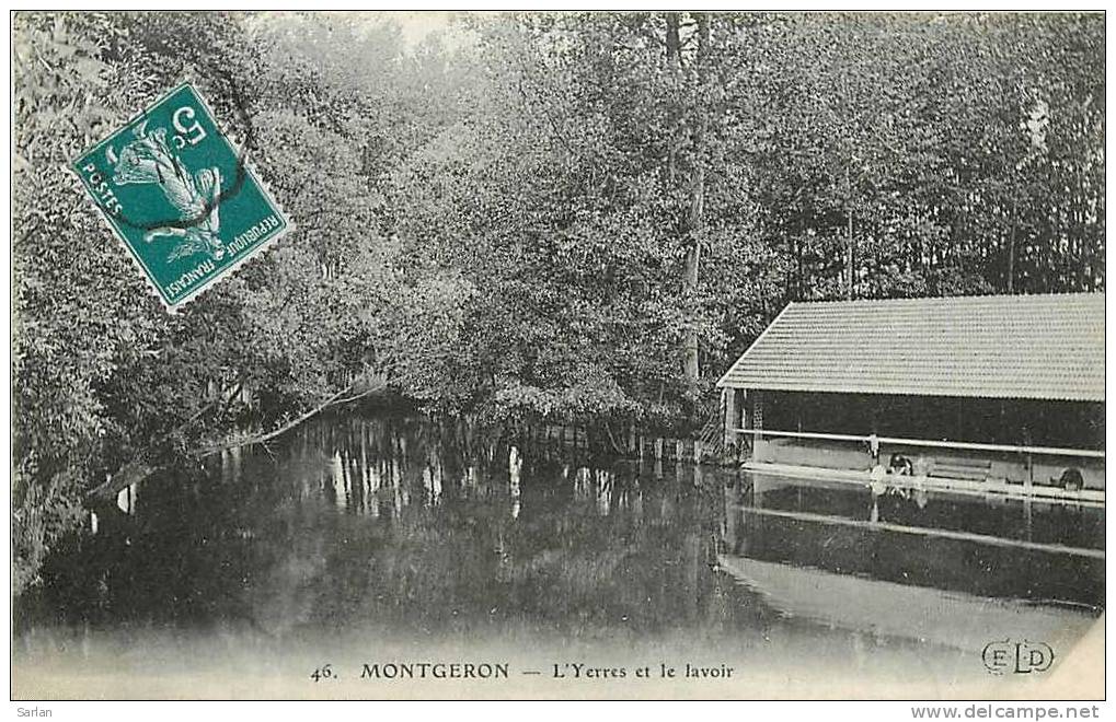 91 , MONTGERON , L'Yerre Et Le Lavoir , *4492 - Montgeron