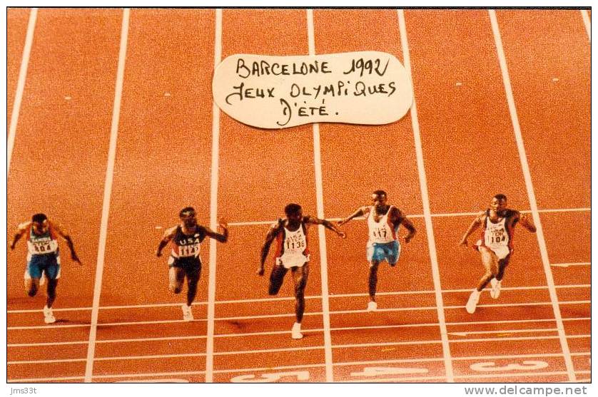 Jeux Olympique D'été - BARCELONE 1992 Par Jacques LARDIE - Atletiek