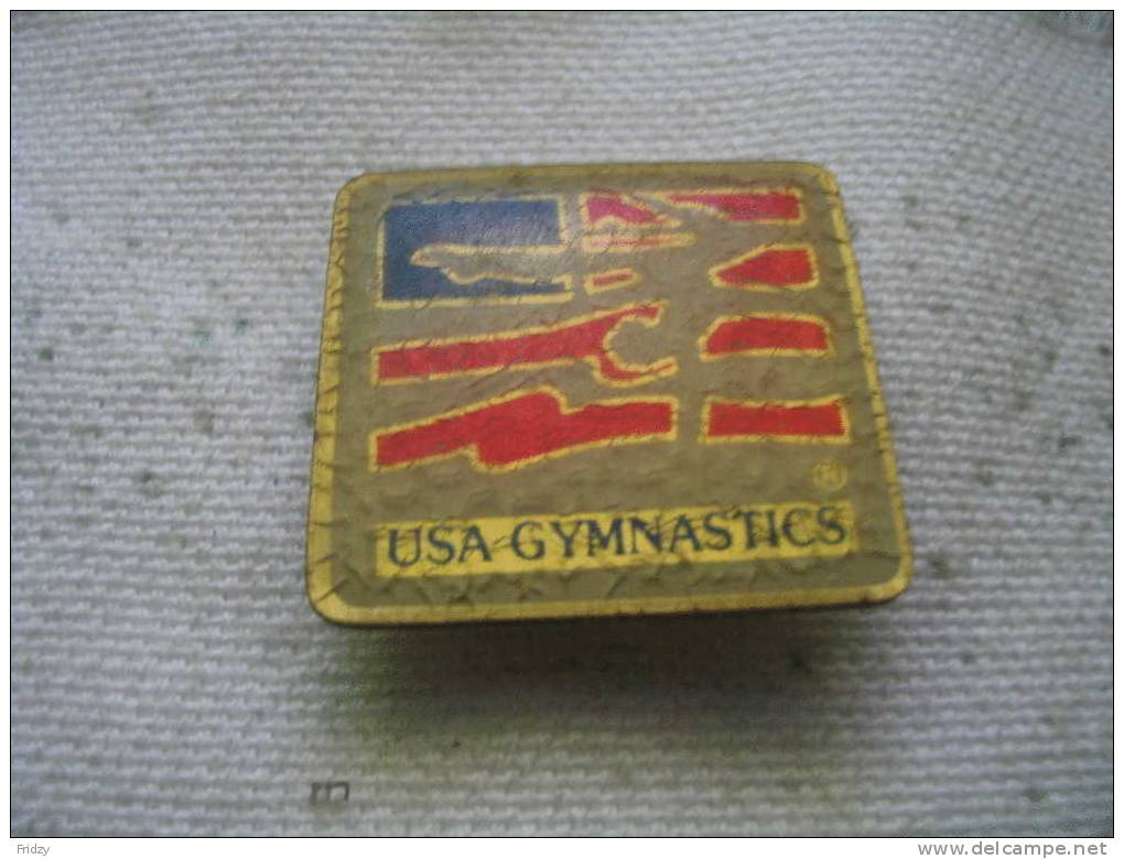 Pin´s USA Gymnastique - Gymnastics