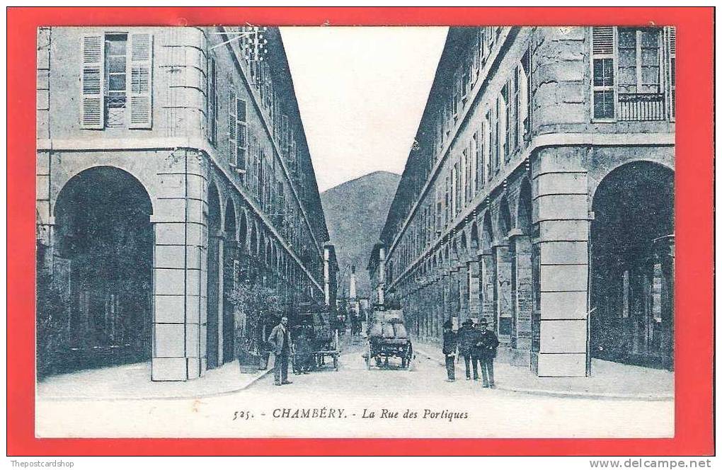 73 - Chambéry - Savoie - La Rue Des Portiques MORE CHEAP FRANCE LISTED - Chambery
