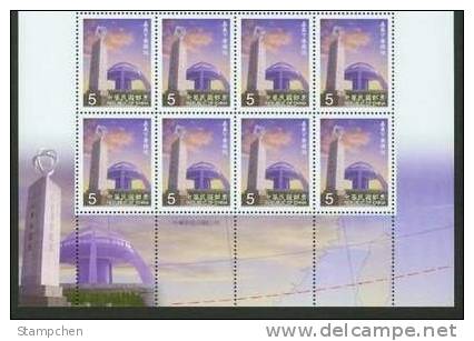 Block 8 Nice Lower Margins–2000 Tropic Cancer Crossing Taiwan Stamps Astronomy Map - Astrologie
