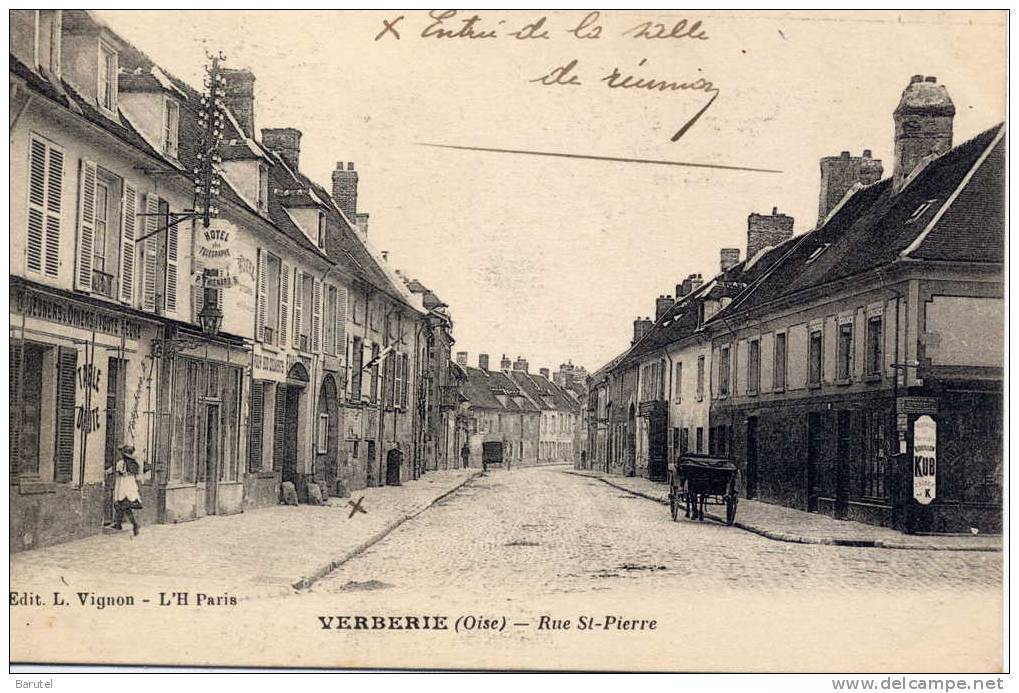 VERBERIE - Rue Saint Pierre - - Verberie