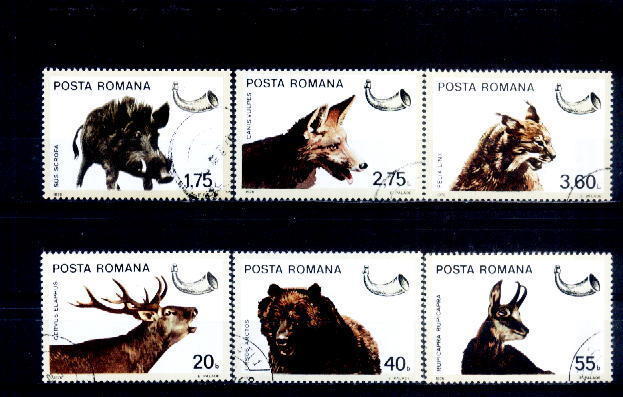 Roumanie Yv.no.2978/83 Obliteres,serie Complete - Gebruikt