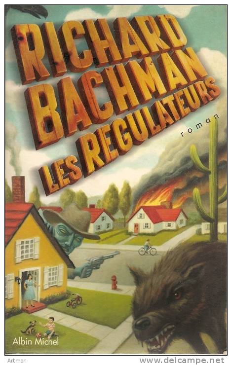 R  BACHMAN - LES REGULATEURS -  ALBIN MICHEL -1996 - Fantastique