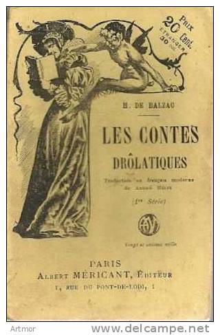 BALZAC - CONTES DROLATIQUES T1 -  MERICANT -Sans Date - Fantastic