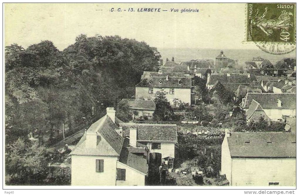 D64 - LEMBEYE  - Vue Générale - Lembeye