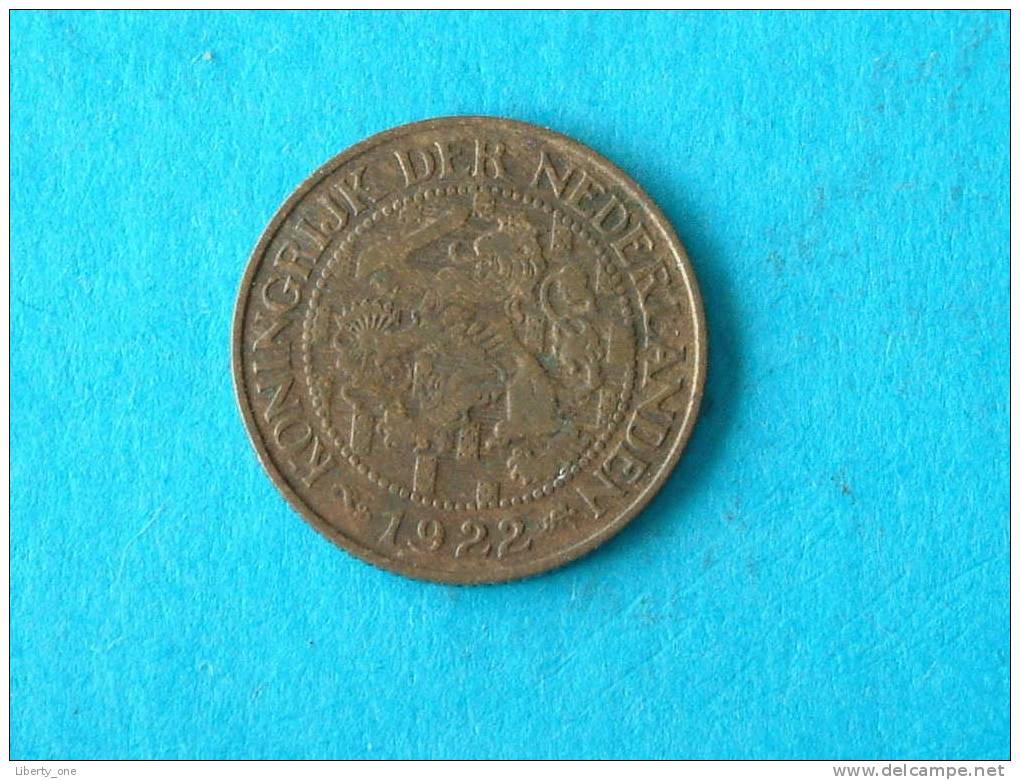 1922 - 1 CENT / KM 152 ( For Grade, Please See Photo ) ! - 1 Cent