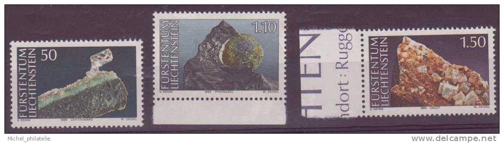 ⭐ Liechtenstein - YT N° 922 à 924 ** - Neuf Sans Charnière - 1989 ⭐ - Unused Stamps