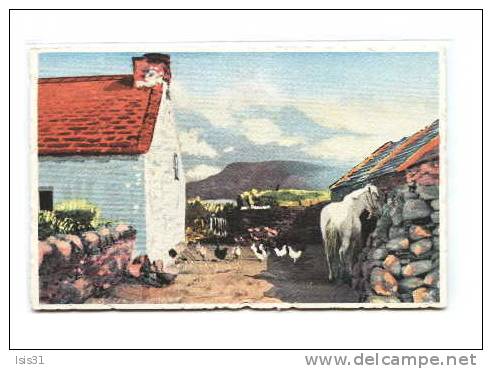 Irlande - RF22452 - A Farmyard Scène - état - Autres & Non Classés