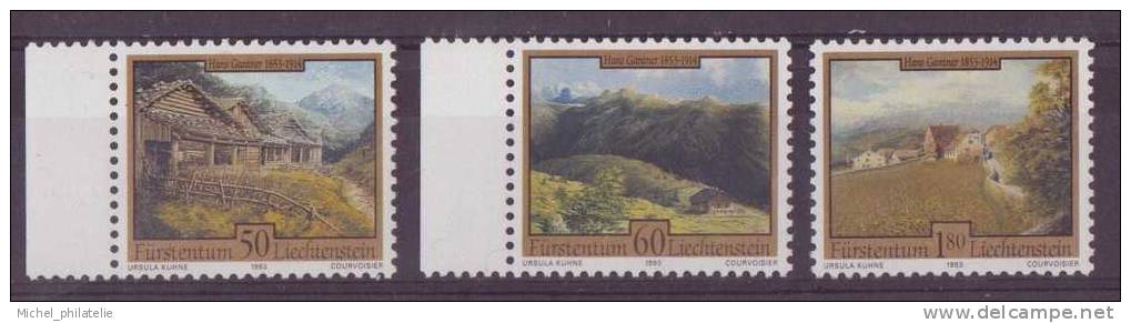 ⭐ Liechtenstein - YT N° 997 à 999 ** - Neuf Sans Charnière - 1993 ⭐ - Neufs
