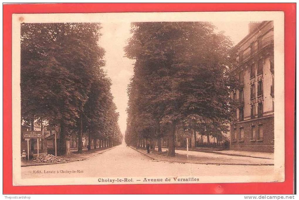 CHOISY LE ROI (94) - AVENUE DE VERSAILLES MORE CHEAP FRANCE + PAS DE CALAIS LISTED - Choisy Le Roi