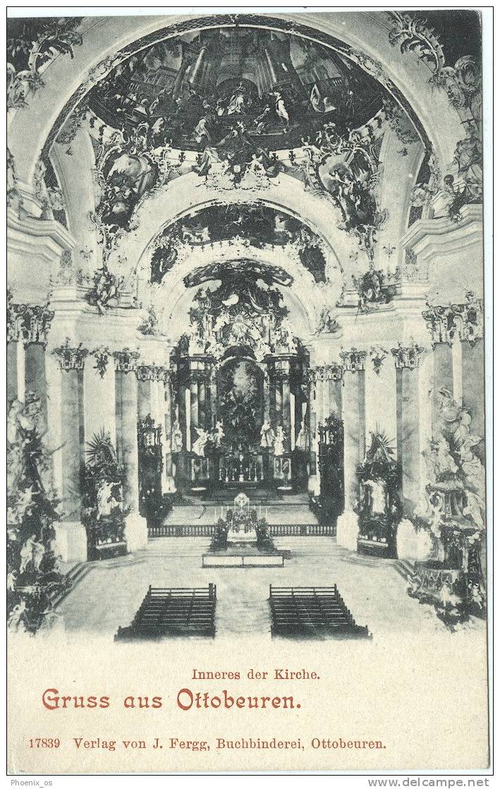 GERMANY - OTTOBEUREN - Church, Old Postcard - Ottobrunn