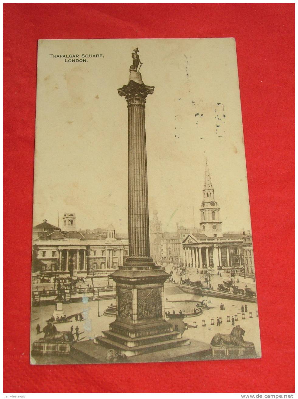 London - Trafalgar Square -  1913 - Trafalgar Square