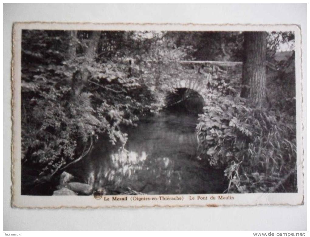 Le Mesnil: Le Pont Du Moulin - Viroinval