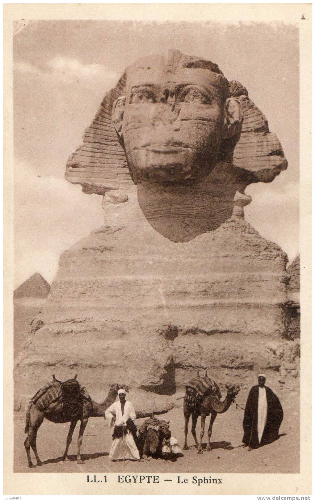 EGYPTE Vue Du Sphinx Animation - Other & Unclassified