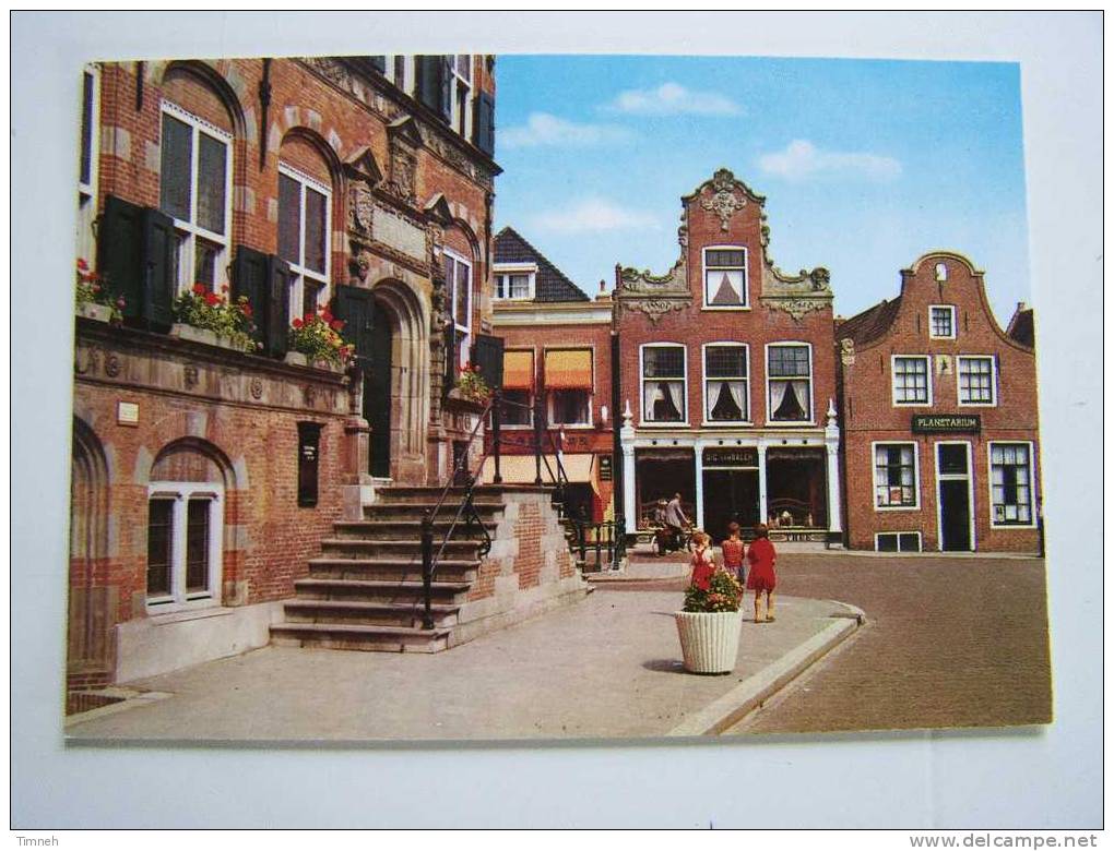 FRANEKER-Bordes Raadhuis Met -PLANETARIUM -vélo Enfants-rue- - Franeker