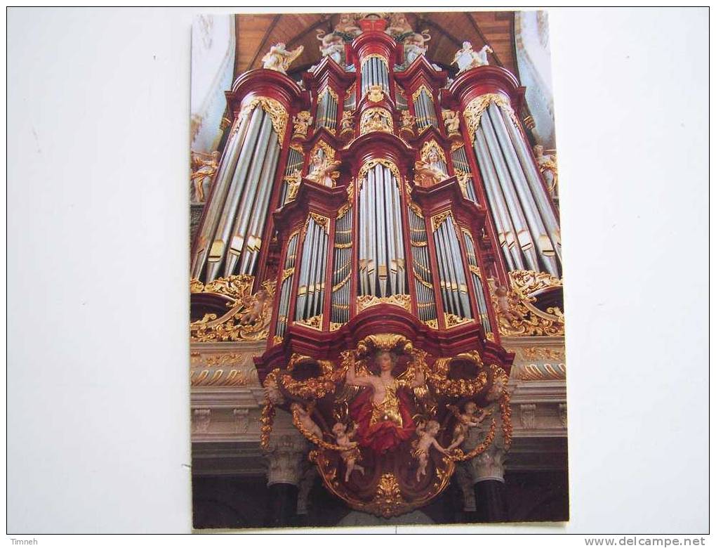HAARLEM HOLLAND-Grote Of St Bavokerk-ORGUE -ORGELFRONT Chr.Müller Orgel-Grote Kerk-van Voorden- - Haarlem