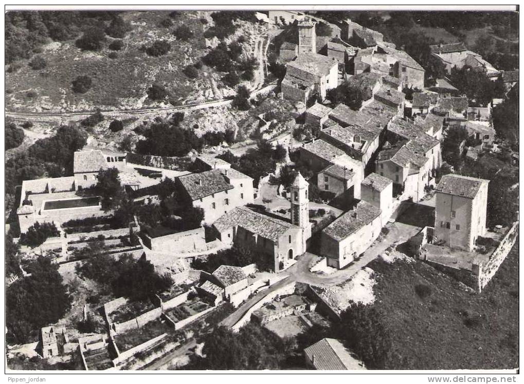 83 AUPS *  Vue Aérienne * Belle Carte, Cachet 1974 - Aups