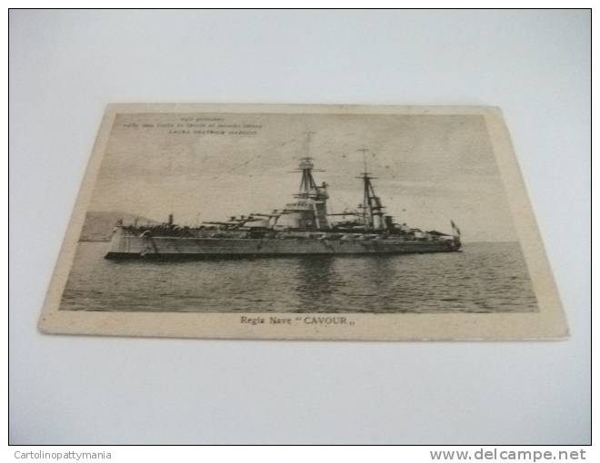 Nave Ship Regia Nave Cavour - Warships