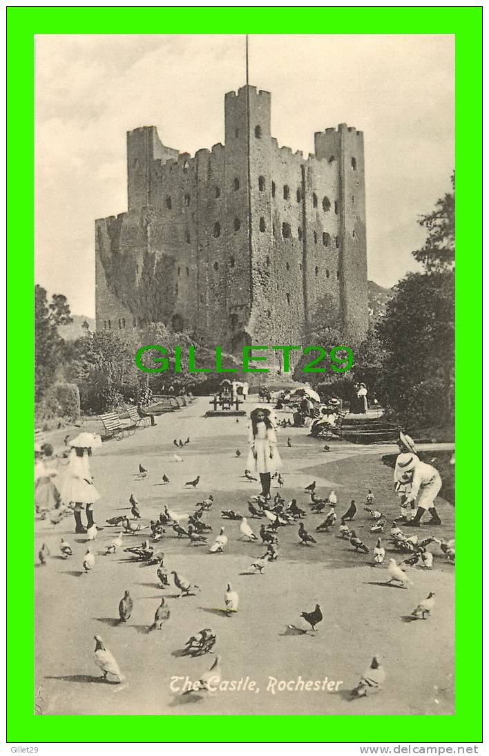 ROCHESTER, KENT - THE CASTLE - ANIMATED WITH KIDS - VALENTINE´S SERIES - WRITTEN IN 1913 - - Rochester