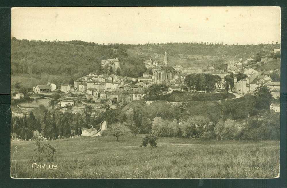 Caylus , Vue Générale   - Gb106 - Caylus