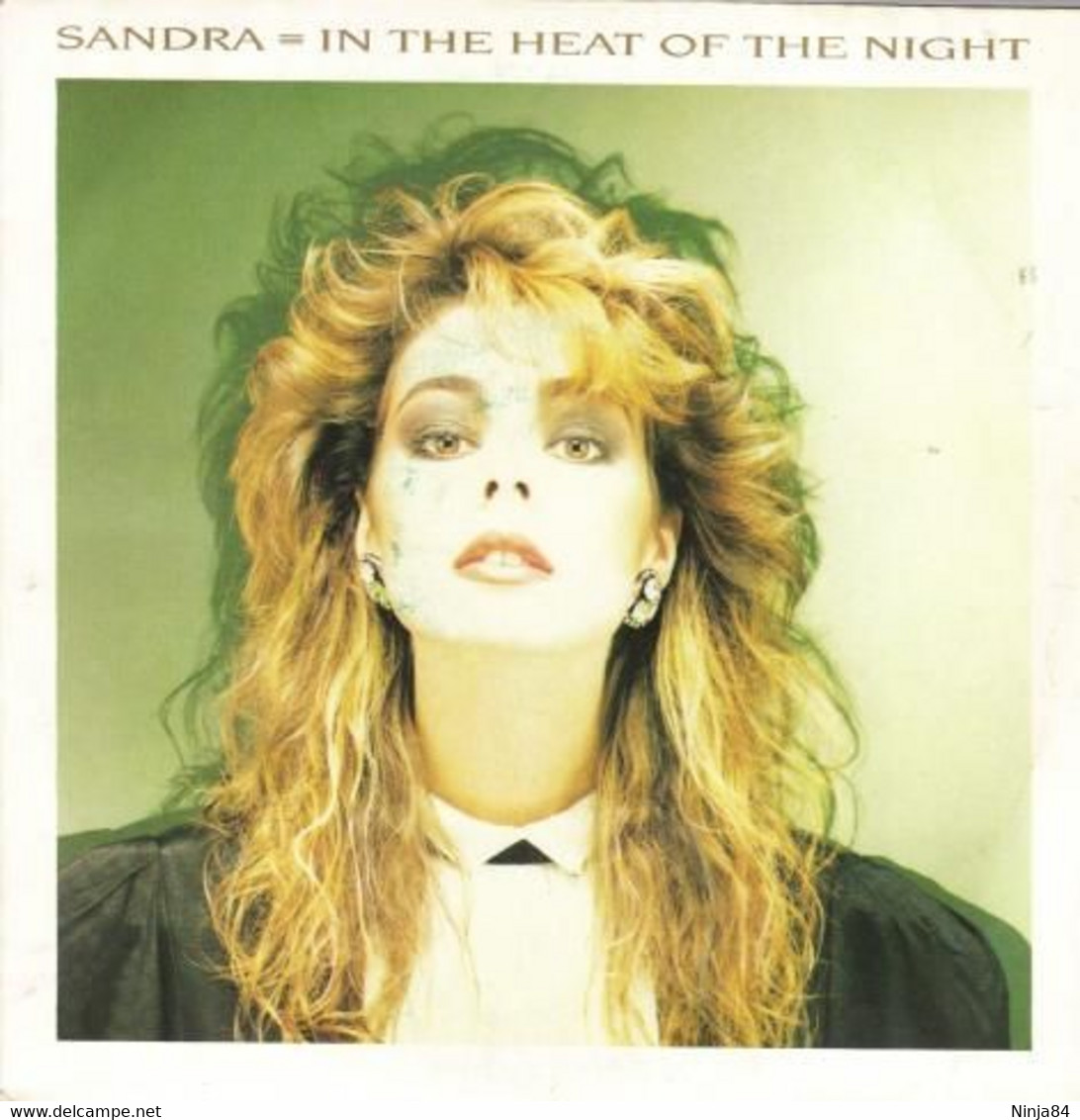 SP 45 RPM (7")  Sandra  "  In The Heat Of The Night  " - Autres - Musique Anglaise