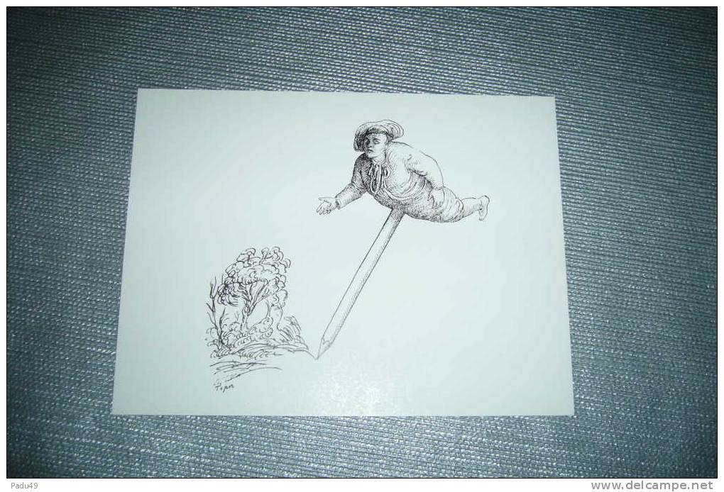 1 Carte Postale TOPOR Dessin Humour  D'AVIGNON - Topor