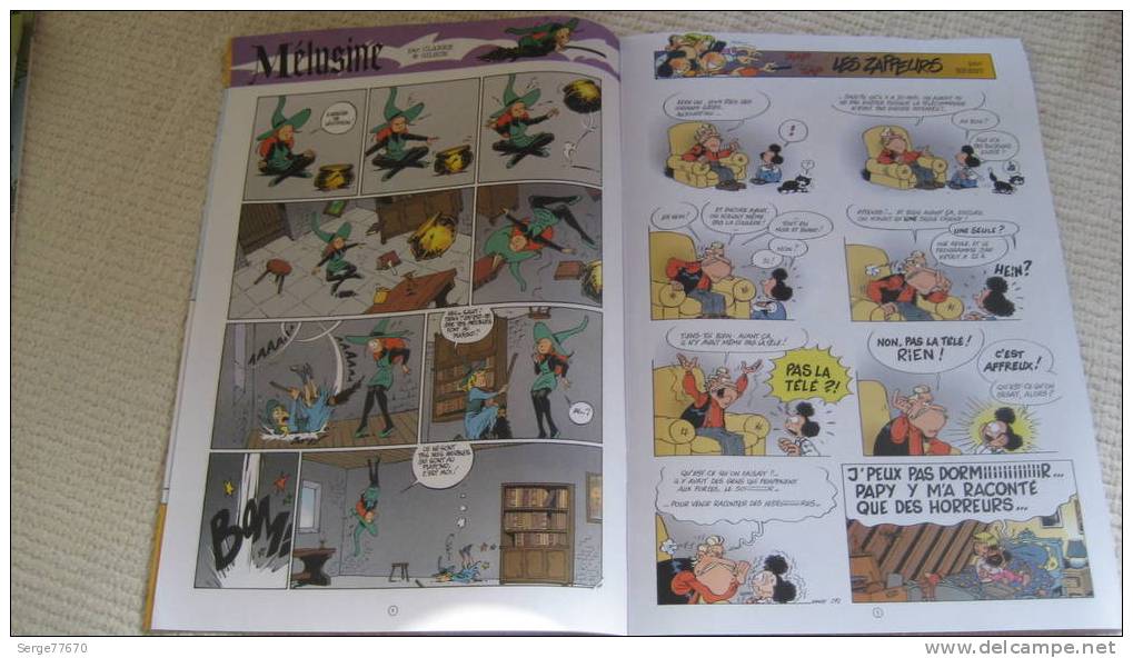 La Récré De Léon Spirou Bruxelles Moules Frites Tome Janry Cauvin Cédric Mélusine Zappeurs Kid Paddle Agent 212 - Spirou Magazine