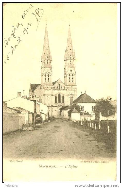 MACHECOUL  -  L'Eglise - Machecoul