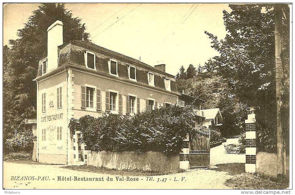 BIZANOS-PAU  -  Hôtel-Restaurant Du Val-Rose - Bizanos